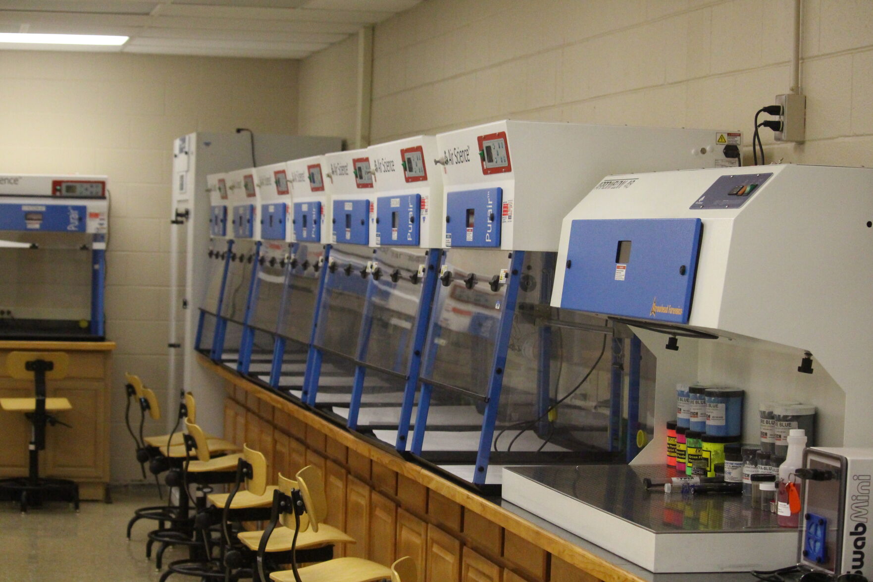 Inside HGTC's CSI lab